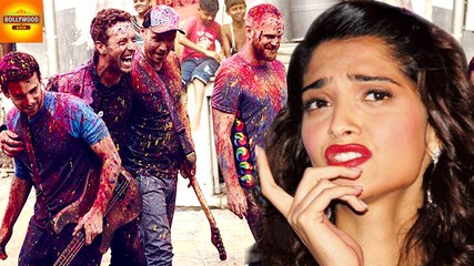 Sonam Kapoor's STUPID DEBUT In Coldplay Video | Bollywood Asia