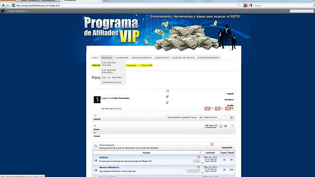 Revision Productos Clickbank.com - Programa de Afiliados Vip