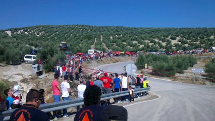 Accidente rally HD Subida a la mota