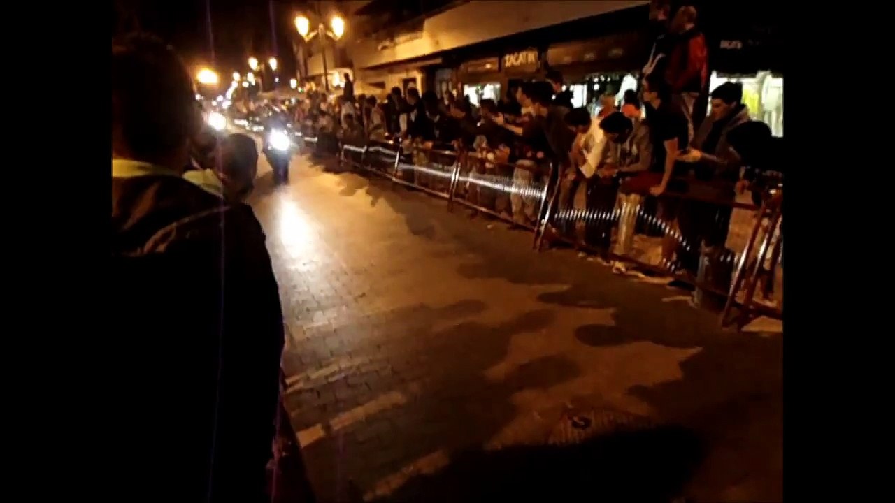 Calentando motores noche Jerez HD