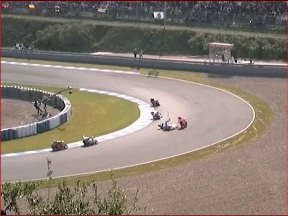Caida motogp Jerez HD