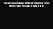 (PDF Download) The Norton Anthology of World Literature (Third Edition)  (Vol. Package 1: Vols.