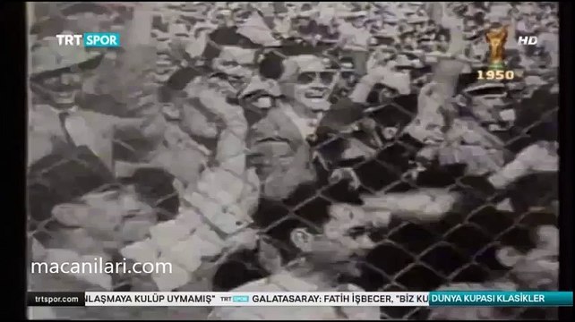 16.07.1950 - 1950 World Cup Final Uruguay 2-1 Brasil / 1950 Dünya Kupası Uruguay 2-1 Brezilya