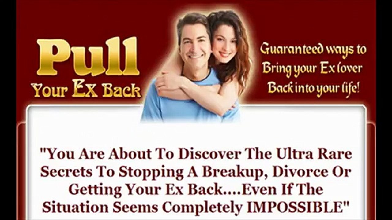 Pull Your Ex Back Ryan Hall Free pdf