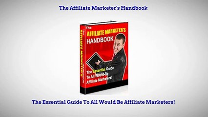 Affiliate Marketing (Handbook) with Unrestricted Private Label Rights.