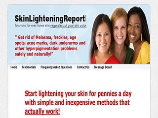 Skin Lightening Report