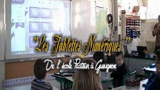 Tablettes numériques - Ecole Pasteur de Gueugnon 26-01-2016