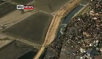 Unbelievable footage of Japanese Tsunami I have seen so far (taken from helicopter)