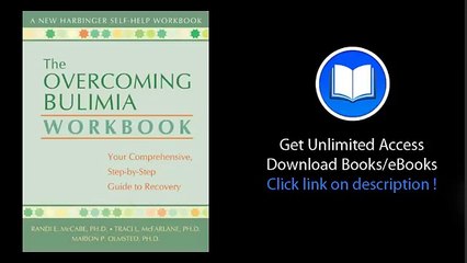 The Overcoming Bulimia Workbook PDF