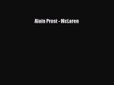 Alain Prost - McLaren Free Download Book