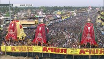 Jagannath Temple Ratha Yatra (Chariot Festival) Puri , India (Full HD)