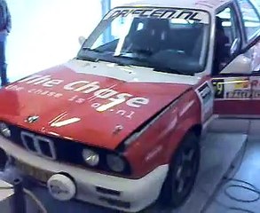 The Chase 325i Challenge BMW op de testbank