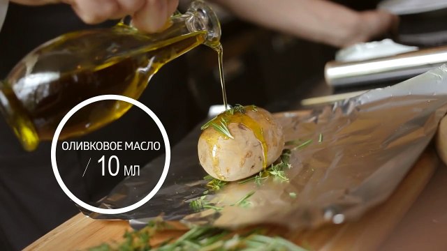 Картофель запеченный в духовке - как приготовить картошку - видео рецепт