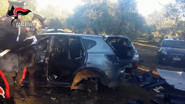 Andria: presa banda di ladri d'auto - ecco le intercettazioni dei Carabinieri