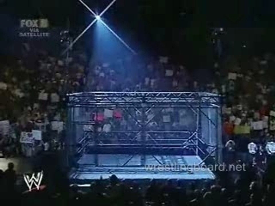 Eddie Guerrero vs Rey Mysterio Steel Cage