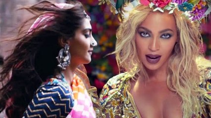Sonam Kapoor & Beyonce Stun In Coldplay's Hymm For The Weekend