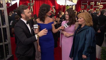 Sophie McShera and Lesley Nicol I SAG Awards Red Carpet 2016