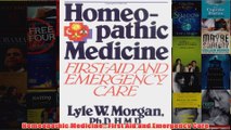 Download PDF  Homeopathic Medicine First Aid and Emergency Care FULL FREE