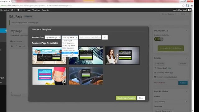 InstaBuilder 2.0 - How to Create Responsive and Mobile Ready Landing Pages and Opt-in Pages