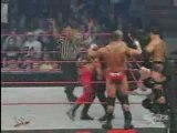 Goldberg  RVD Shawn Michaels VS. Batista  Randy Orton Kane