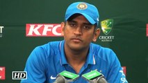 IND vs AUS 3rd T20 Dhoni on Breaking 140 years old record and Beating Australia 3-0