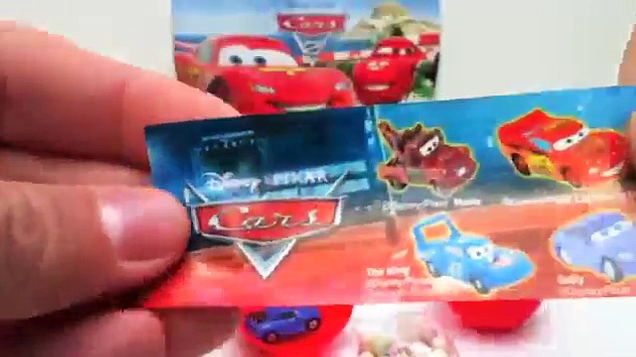 Amazing Cars 2 Surprise Egg unboxing collection...