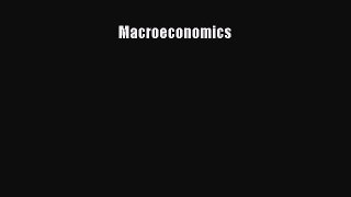 PDF Download Macroeconomics Download Online