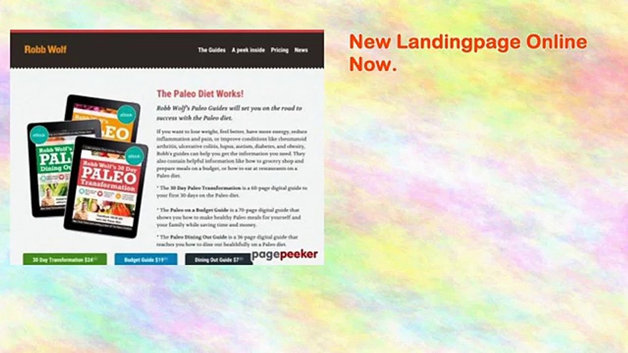 123paleo Diet - Ebook Food Guide Member Services
