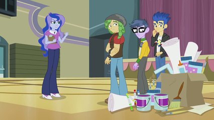 MLP: Meninas de Equestria - Um Dia de Cartazes
