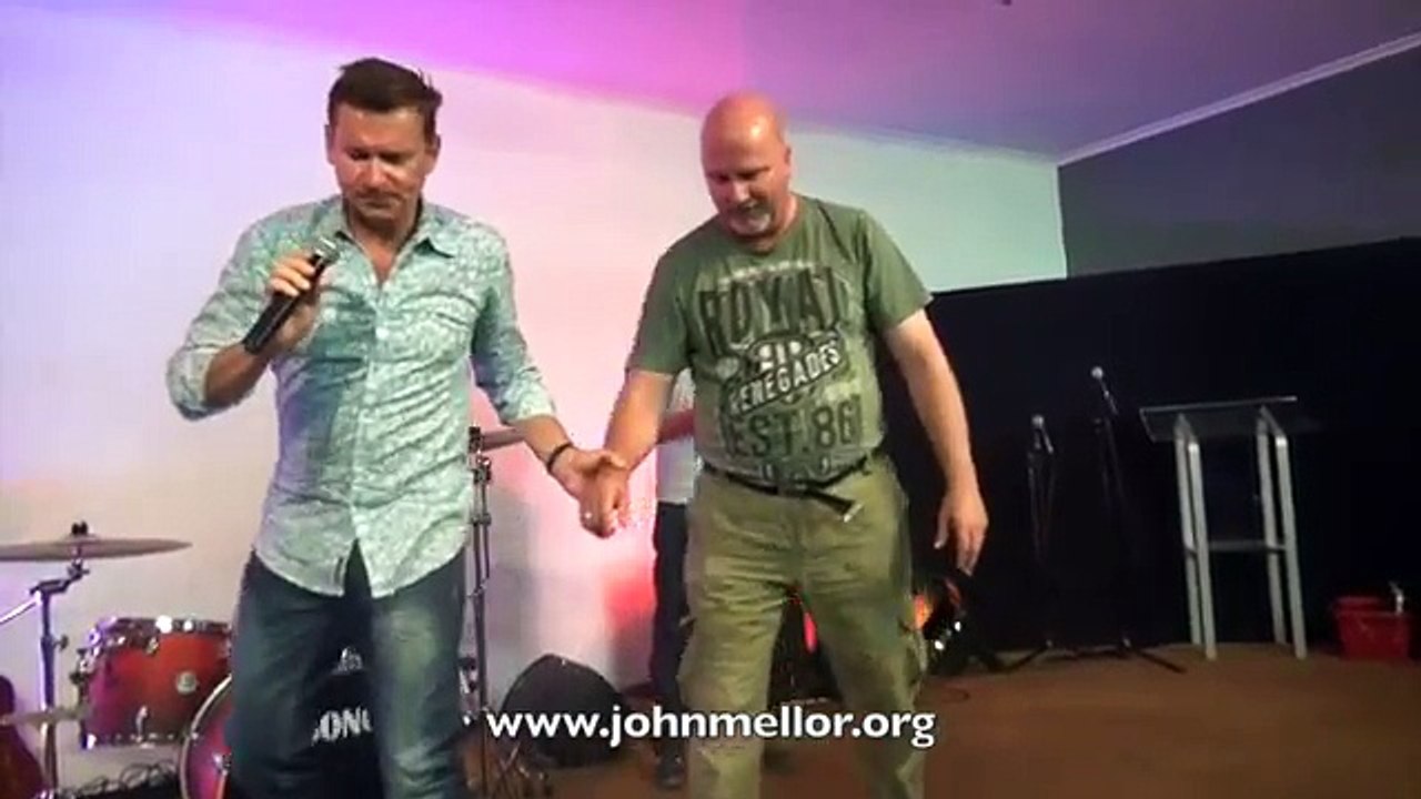 Painful plantar fasciitis miracle healing - John Mellor Australian Healing Evangelist