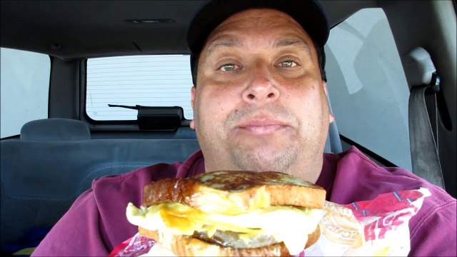 Carls Jr.® Cinnamon Swirl French Toast Breakfast Sandwich REVIEW!