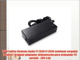 90W Fujitsu Siemens Amilo Pi 2550 Pi 3540 notebook cargador Lavolta? Original adaptador alimentaci?n