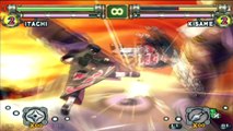 Naruto Ultimate Ninja 2 : Itachi VS Kisame , Naruto VS Jiraiya - Concentrate ! RASENGAN !!