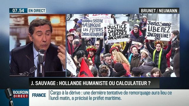 Brunet & Neumann: Affaire Jacqueline Sauvage: François Hollande est-il un président humaniste ou calculateur ? - 01/02