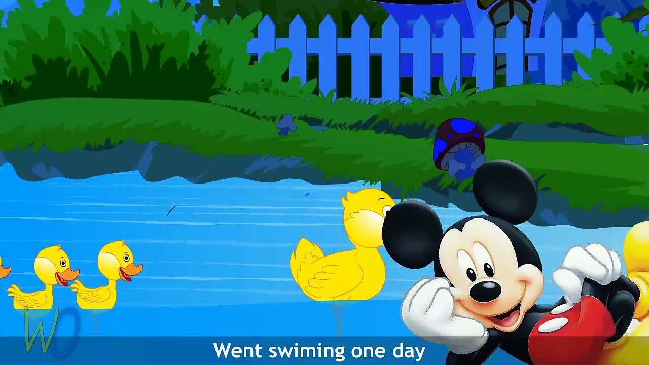 Kids Songs Five Little Monkeys Nursery Rhymes For Children | Mickey Mouse Donald Duck Olaf