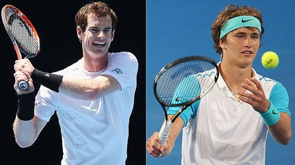 Andy Murray gives Alexander Zverev nosebleed as he makes light work of German at Australian Open