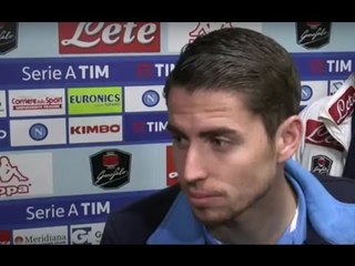 Napoli-Empoli 5-1 - Jorginho: "Dobbiamo restare umili" (31.01.16)