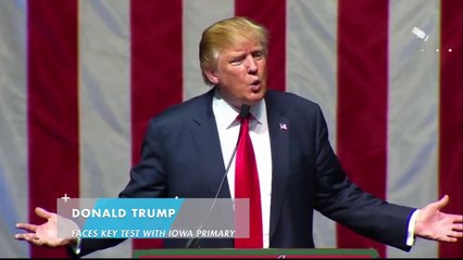 Trump faces key test with Iowa primary