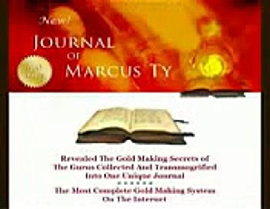 Journal Of Marcus Ty - Gold Guide