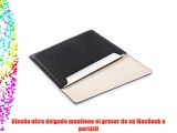 SunSmart Funda Bolsa Protectora de Cuero para Macbook Air de 12 pulgadas con Forma de Sobre