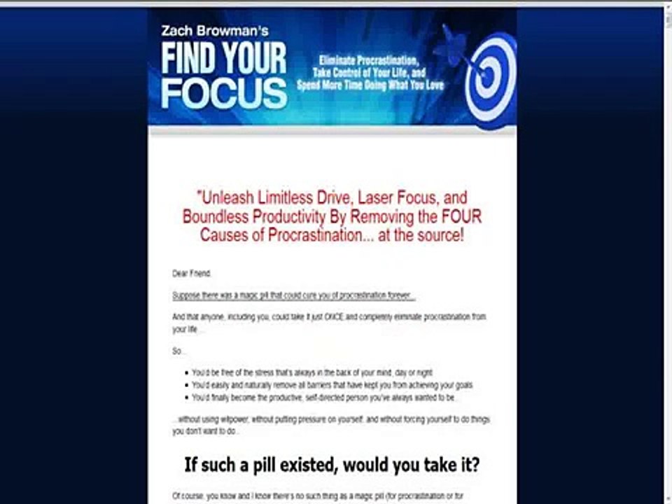 Find Your Focus