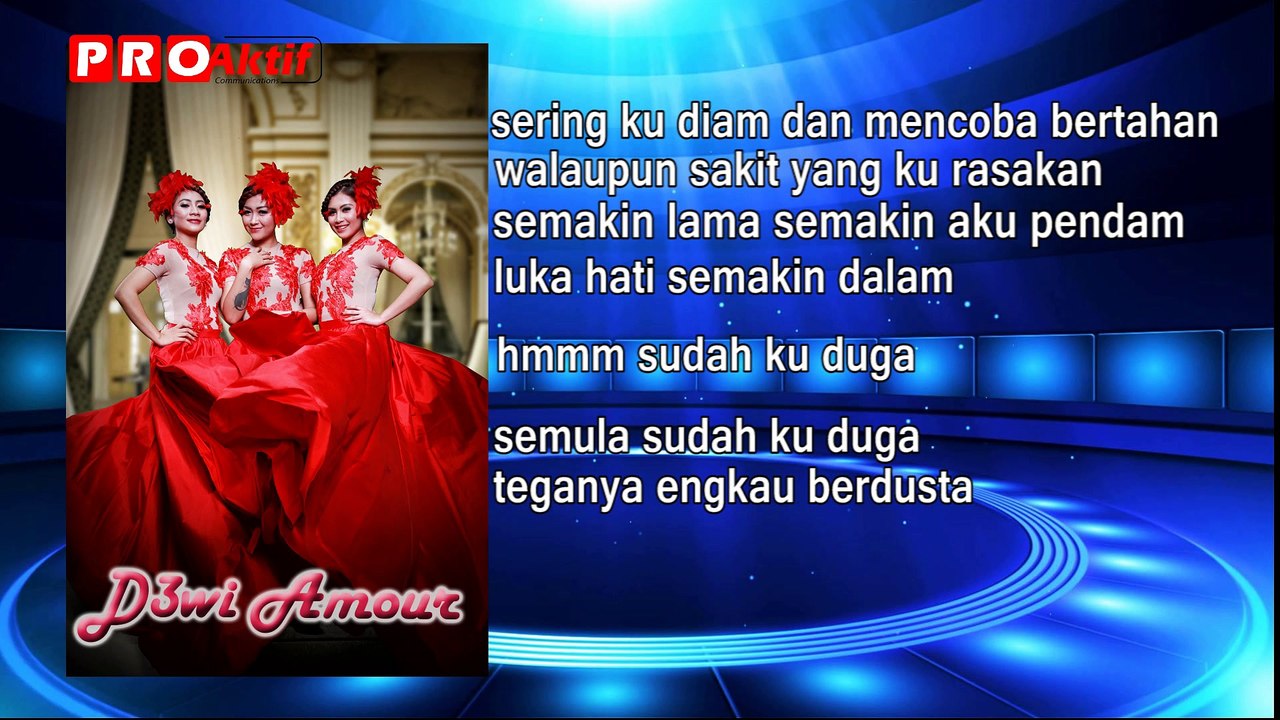 D3wi Amour - Sudah Kuduga (Official Video Lyrics) 2016