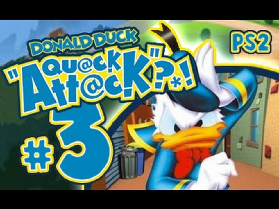 Donald Duck: Goin' Quackers | Quack Attack Walkthrough Part 3 (PS2, Gamecube) World 1 Boss