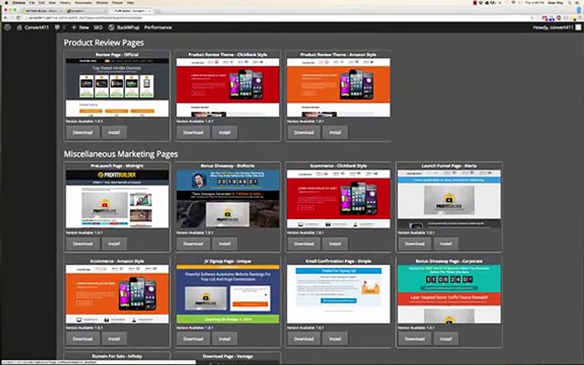 Create High Converting Websites With WP Profit Builder