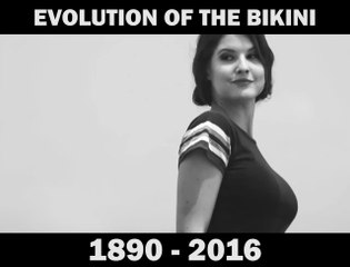 Evolution of Bikini from 1890-2016