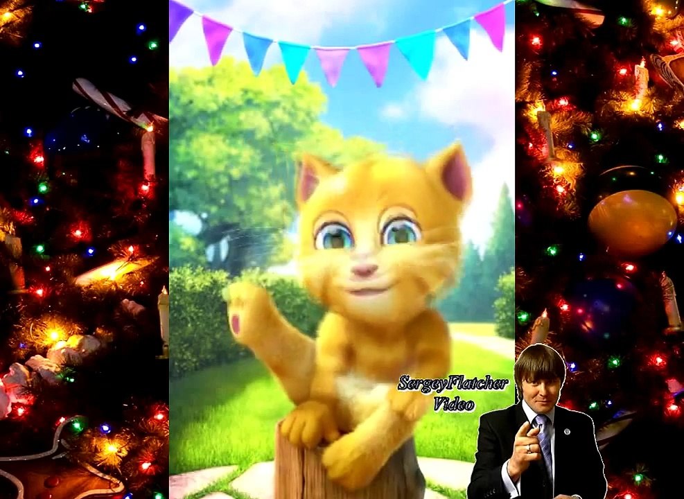Talking Ginger kitten farts ringtone Jingle Bells Джинжер пукает мелодию Джингл Беллс