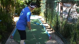 Putt Putt Water Course at Mermaid Beach in the 18 Series.