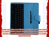 ASUS Zenpad 8.0 Z380C micro USB teclado FundaMama Mouth micro USB teclado (teclado QWERTY formato