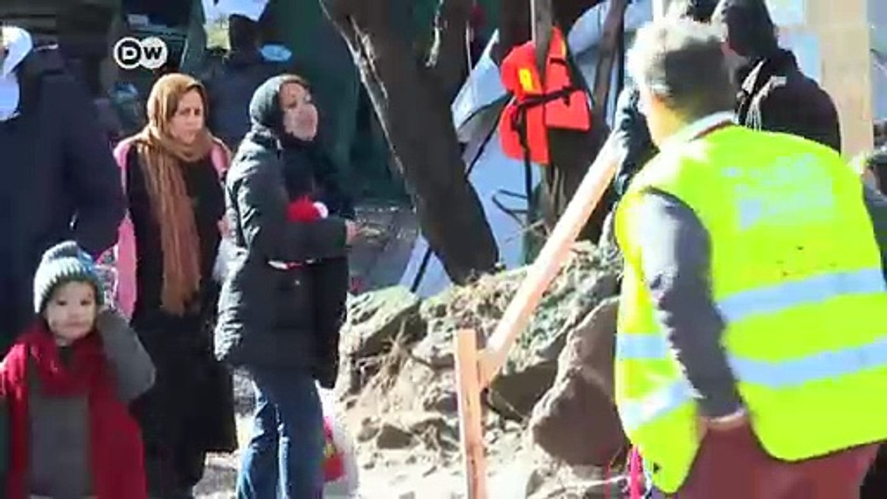 Spanish volunteer lifeguards in Lesbos