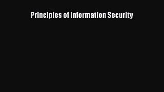 [PDF Download] Principles of Information Security [PDF] Online